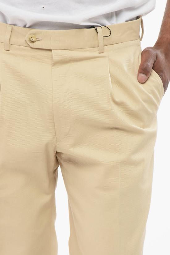  꼬르넬리아니 스트레이트 팬츠 655000 COTONE 000 Yellow - CORNELIANI