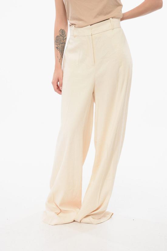  퀴라 스트레이트 팬츠 Q339SGQ0011 Beige