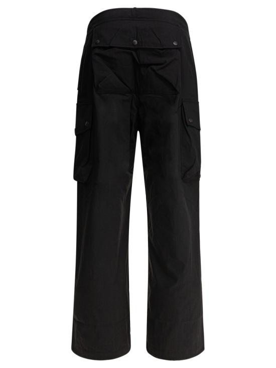 25SS 니들스 팬츠 QV141 Black - NEEDLES