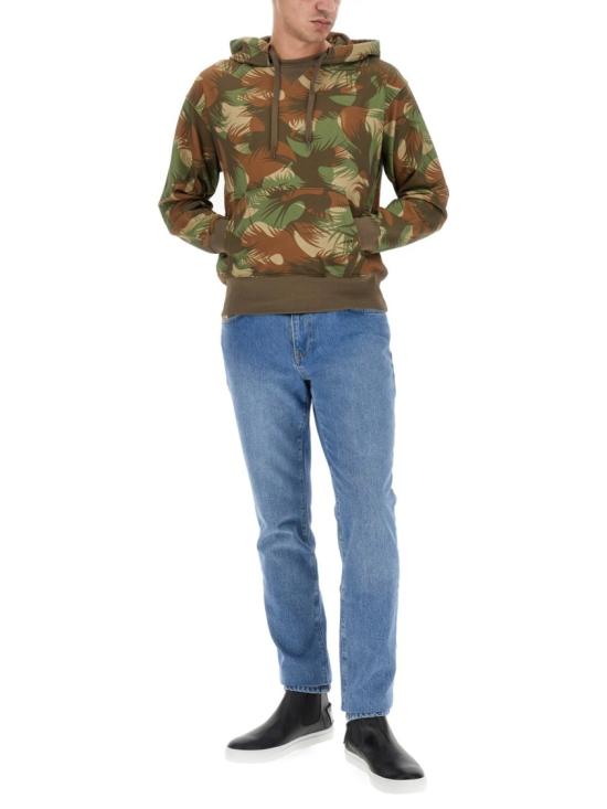  모스키노 후드 티셔츠 17357027 1427 Green - MOSCHINO