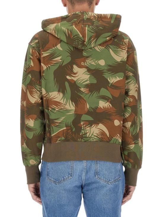  모스키노 후드 티셔츠 17357027 1427 Green - MOSCHINO