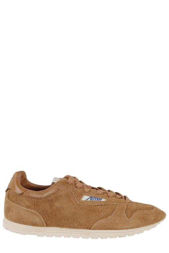 25SS 오트리 윈드스핀 스웨이드 레더 스니커즈 WSLM 096 Brown