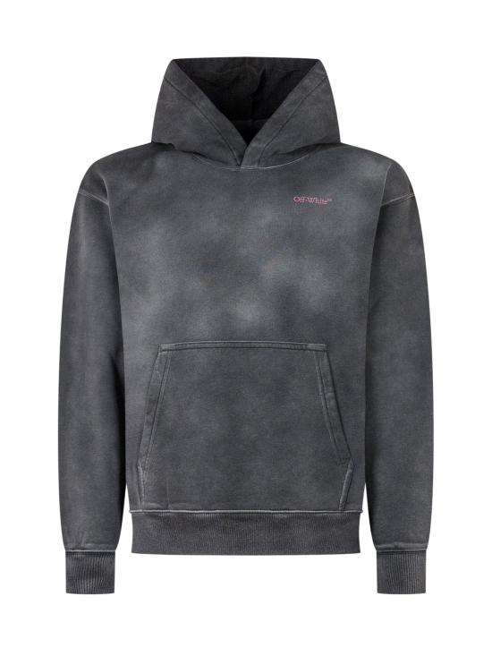 25FW [키즈] 오프화이트 트레이닝 상의 OGBB002F25FLE005 0732 DARK GREY FUCHSIA