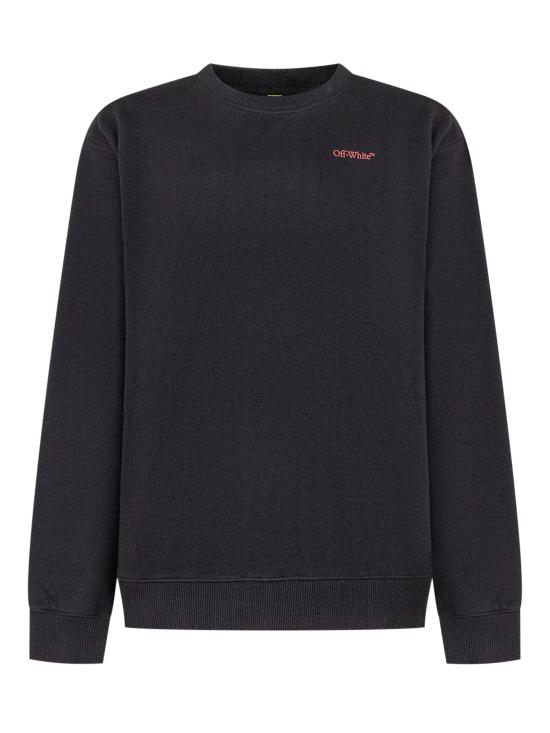 25FW [키즈] 오프화이트 풀오버 OBBA001F25FLE007 1025 BLACK RED