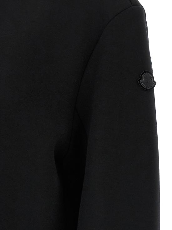 25FW 몽클레어 긴팔 티셔츠 K24038G0000289AYC999 Black - MONCLER