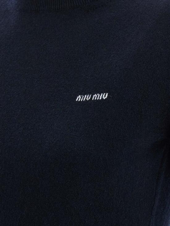 25FW 미우미우 가디건 MMR451SOOO18A9F0008 Blue - MIU MIU