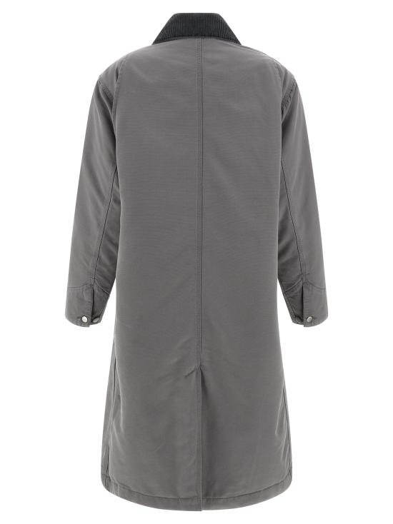 25FW 칼하트 WIP 트렌치 코트 I0356763D306 Gray - CARHARTT WIP