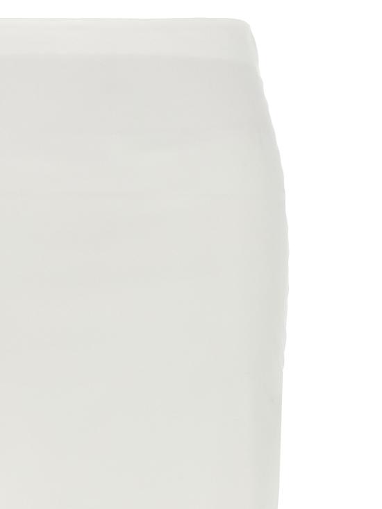 25SS 더 레이티스트 미디 스커트 TLW09001T0194ABTPT0001 White - THE LATEST