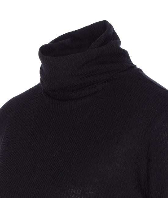 25FW 루루 드 세종 터틀넥 GALLINARA LDS BLACK Black - LOULOU DE SAISON