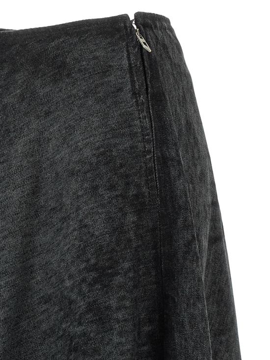 25FW 디젤 숏 스커트 A21505007DB02 Black - DIESEL