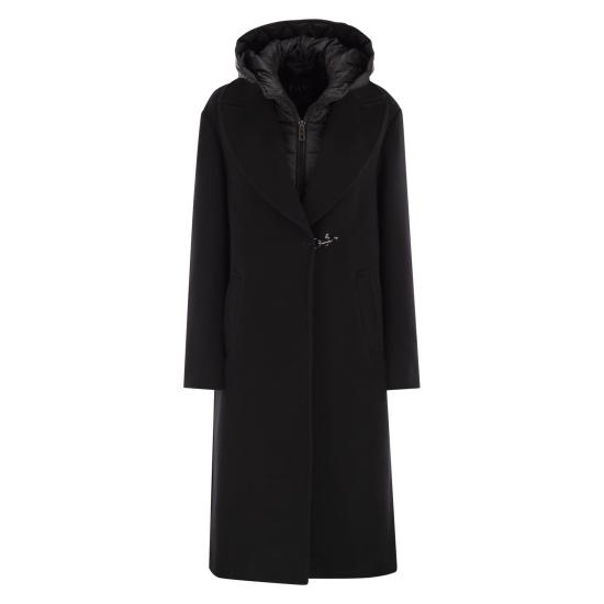 25FW 페이 코트 NAW59513820ZYC BLACK