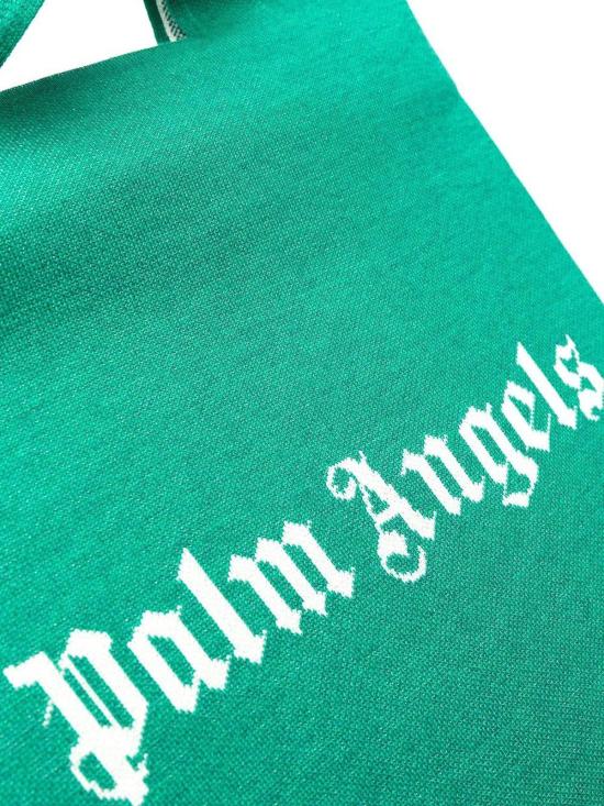  팜앤젤스 토트백 PMNA061S22KNI0015501 Green - PALM ANGELS