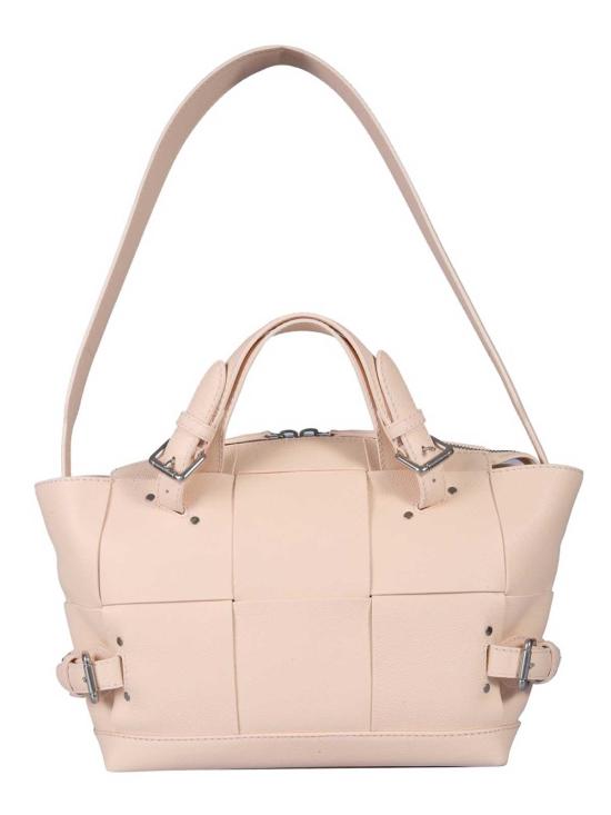  보테가베네타 아르코 툴 스몰 탑 핸들백 690436V1Q716706 Light Pink - BOTTEGA VENETA