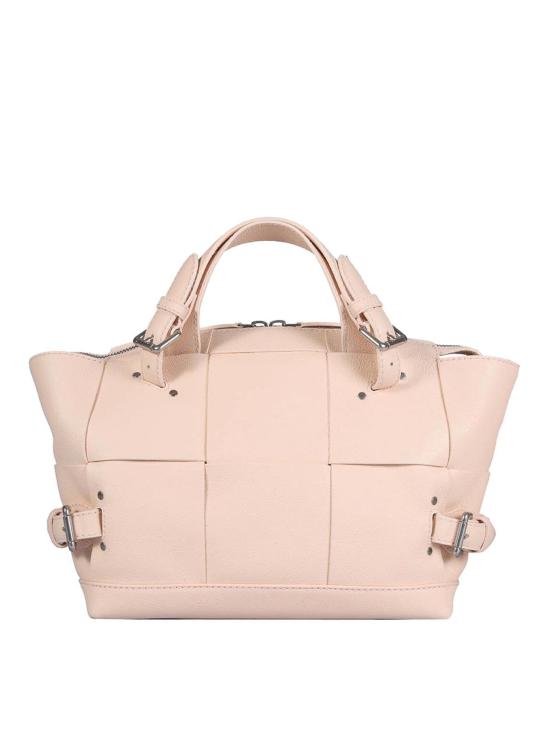  보테가베네타 아르코 툴 스몰 탑 핸들백 690436V1Q716706 Light Pink