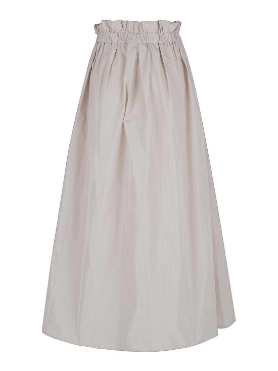  에르노 미디 스커트 GN000044D12483Z1985 Yellow - HERNO