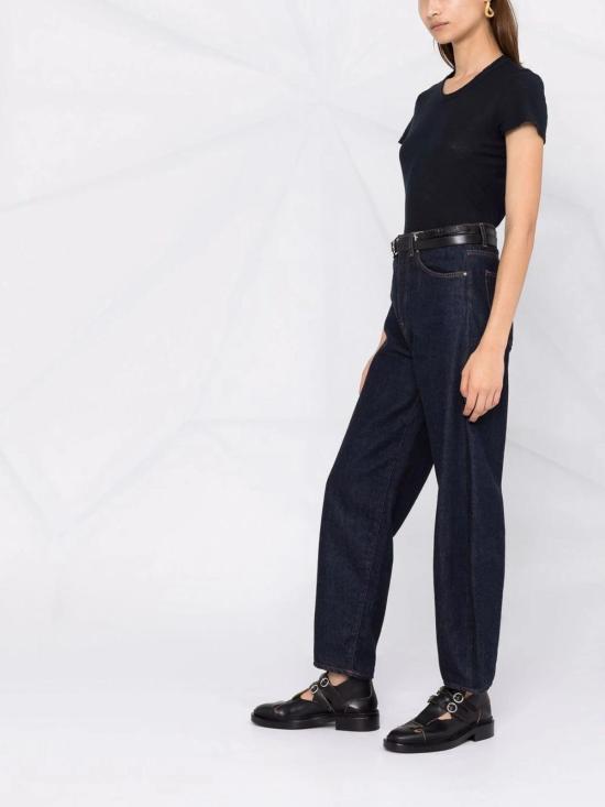  제임스펄스 반팔 티셔츠 WUA3037DEEP Black - JAMES PERSE