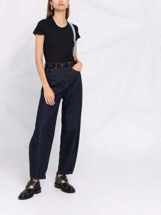  제임스펄스 반팔 티셔츠 WUA3037DEEP Black - JAMES PERSE