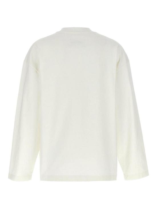 25FW 질샌더 반팔 티셔츠 J03GC0136J20243102 White - JIL SANDER