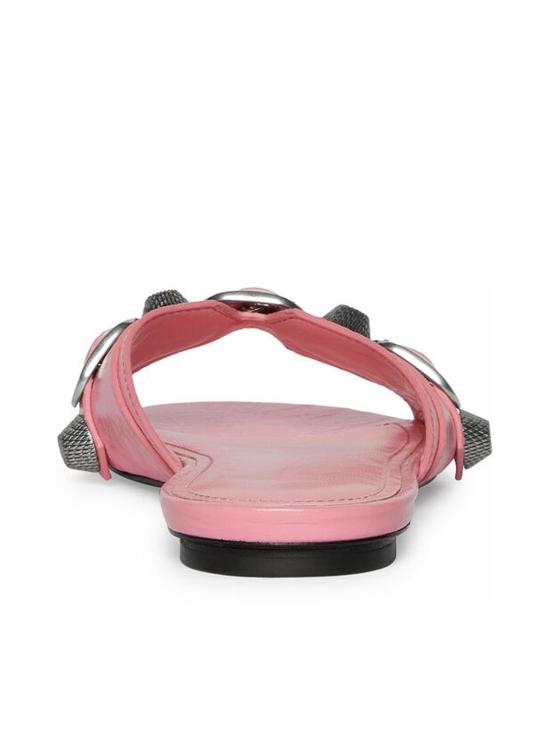  발렌시아가 플랫 슈즈 694342WAD4E5081 White Gold - BALENCIAGA