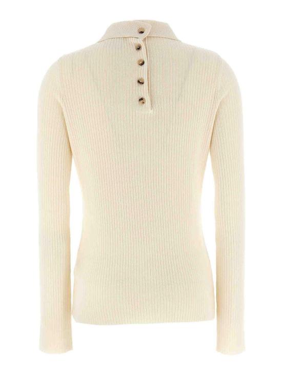 25FW 쿠레쥬 폴로 티셔츠 324MPO037FI00490079 White - COURREGES