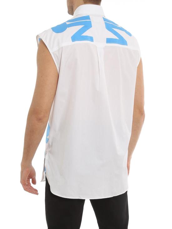  버버리 반팔 셔츠 8051899 Light Blue - BURBERRY