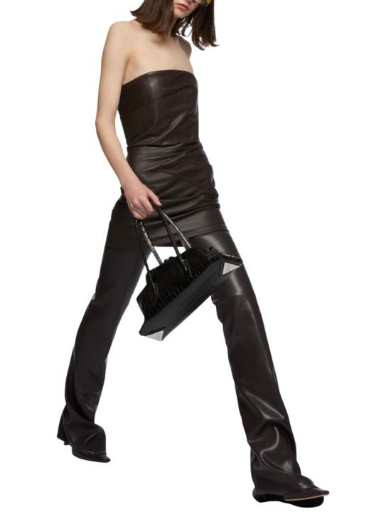 25FW 디 아티코 원피스 251WCA00361LBT128AA 204 DARK BROWN - THE ATTICO