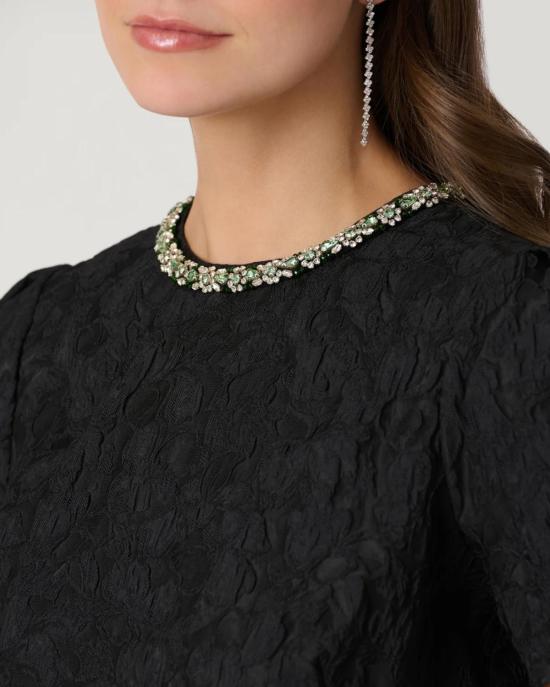  쇼산나 숏 원피스 쇼샤나 앤디 드레스 제트/그린/실버 - SHOSHANNA