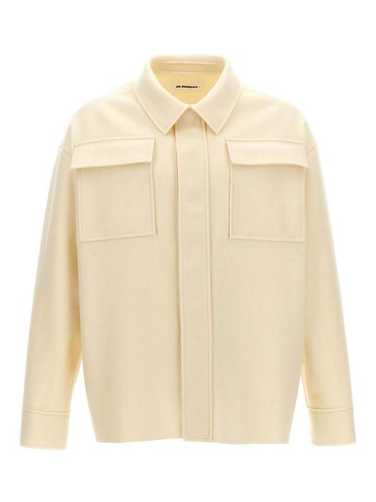  질샌더 긴팔 셔츠 J47DL0152J20212105 White