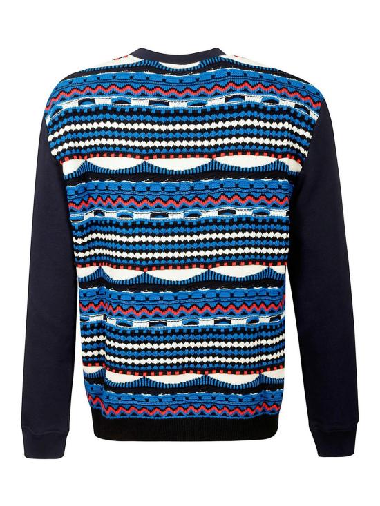  미소니 긴팔 티셔츠 US22SW01BJ009TS70WW Blue - MISSONI