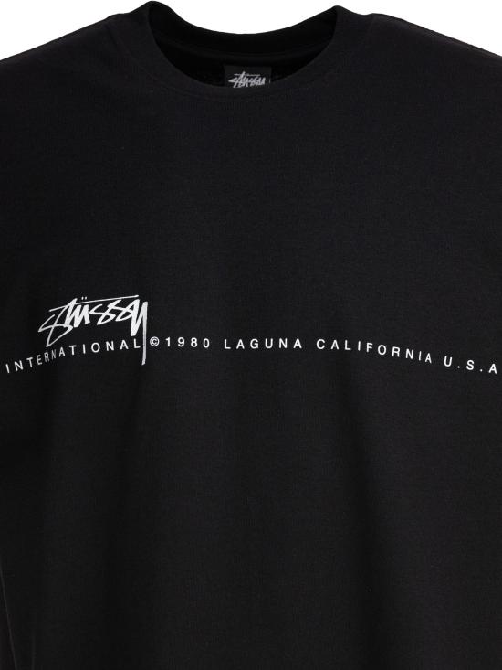 26SS 스투시 반팔 티셔츠 19050800001 BLACK Black - STUSSY