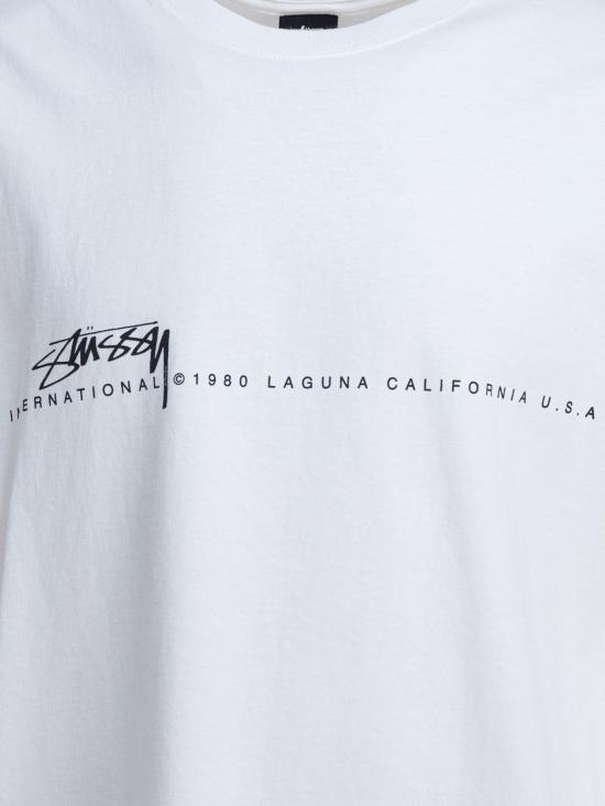 26SS 스투시 반팔 티셔츠 19050801201 WHITE White - STUSSY