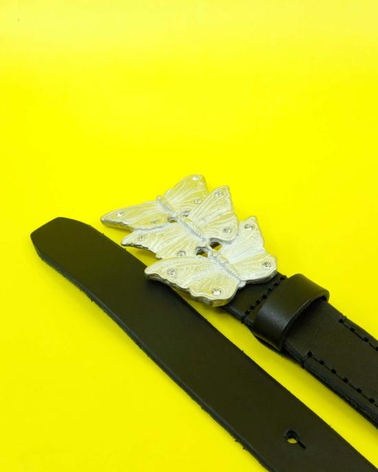  아워레가시 가죽 벨트 우리의 유산 버터플라이 - OUR LEGACY