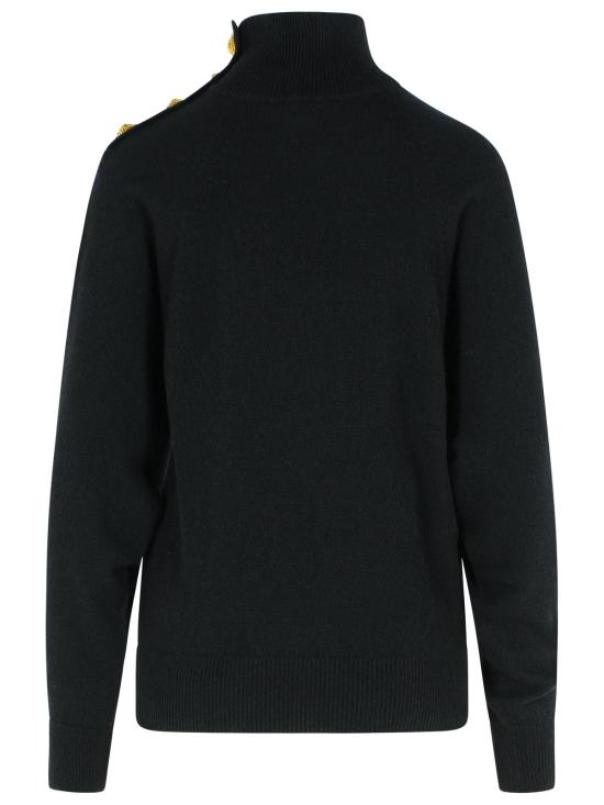 25FW 발망 터틀넥 FF0KF100KI870PA Black - BALMAIN