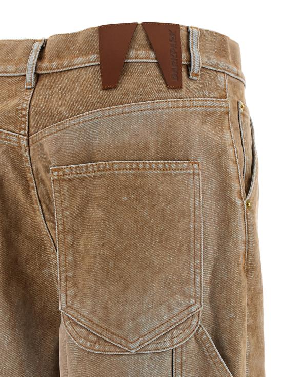 25FW 다크파크 데님 팬츠 WTR58DFL030085 Beige - DARKPARK