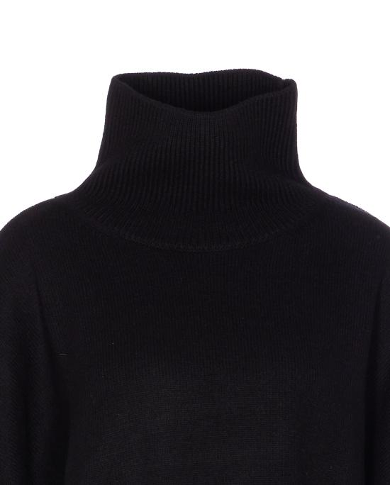 25FW 루루 드 세종 터틀넥 LUKE BLACK Black - LOULOU DE SAISON