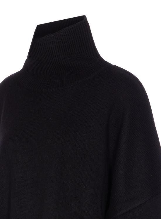 25FW 루루 드 세종 터틀넥 LUKE BLACK Black - LOULOU DE SAISON