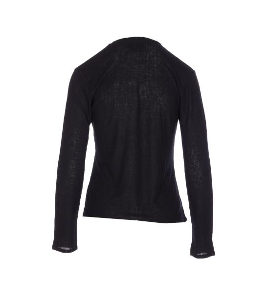 25FW 루루 드 세종 스웨터 ORTIGIA LDS BLACK Black - LOULOU DE SAISON