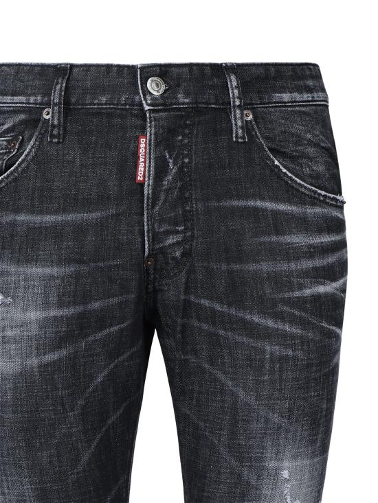 25FW 디스퀘어드2 데님 팬츠 S74LB1617 S30357900 Black - DSQUARED2