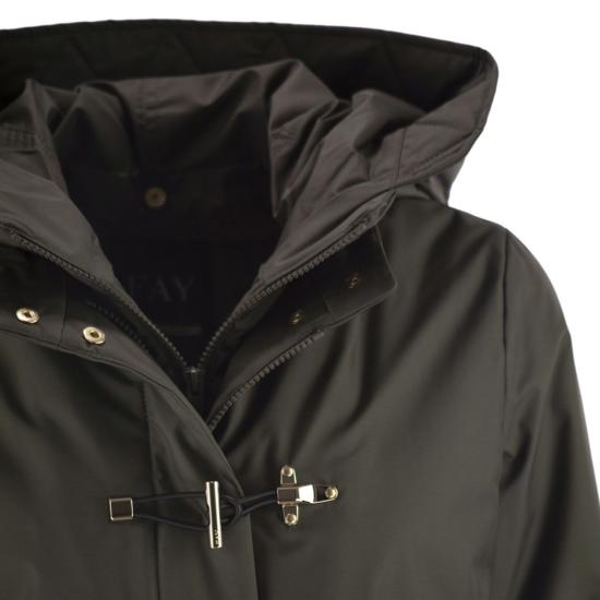 25FW 페이 코트 NAW59513830ZXE GREEN - FAY