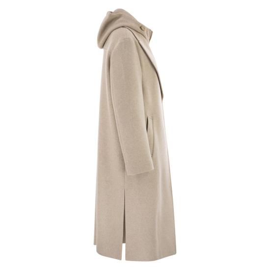 25FW 페이 코트 NAW5951333JXQB LIGHT BEIGE - FAY