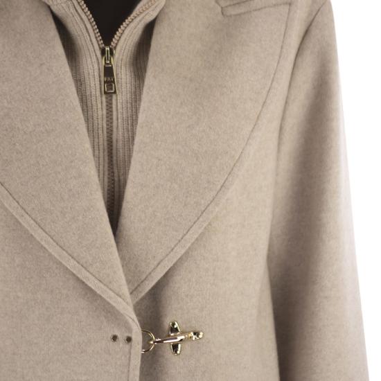 25FW 페이 코트 NAW5951333JXQB LIGHT BEIGE - FAY