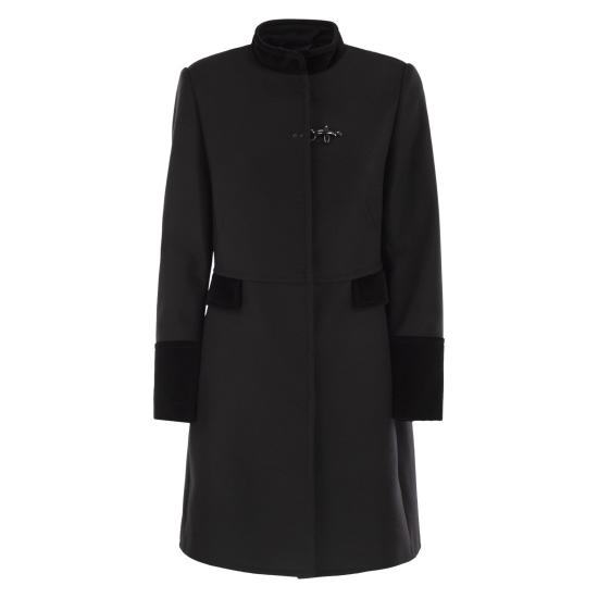 25FW 페이 코트 NAW50513130SGL BLACK