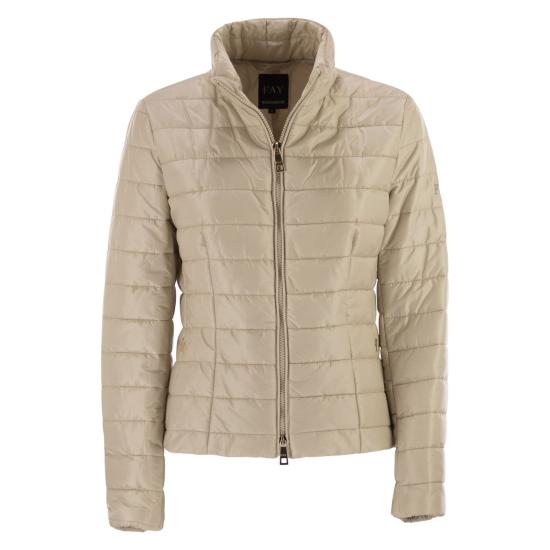 25FW 페이 케이프 NAW16513270ZYC LIGHT BEIGE - FAY