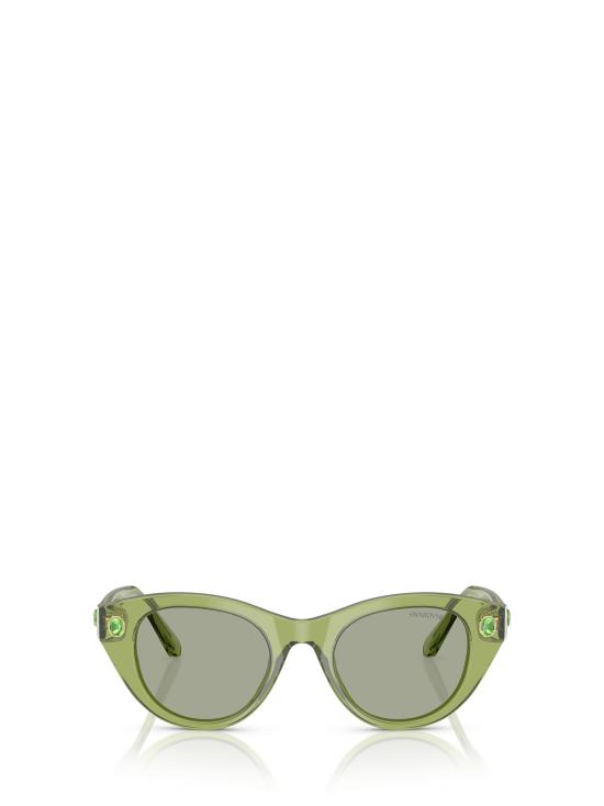 26FW 스와로브스키 선글라스 SK6025 3002 2 TRANSPARENT GREEN