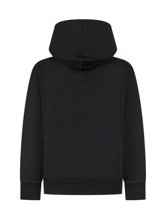 25FW [키즈] 팜앤젤스 니트/스웻셔츠 PBBB012F25FLE002 1016 BLACK OC - PALM ANGELS