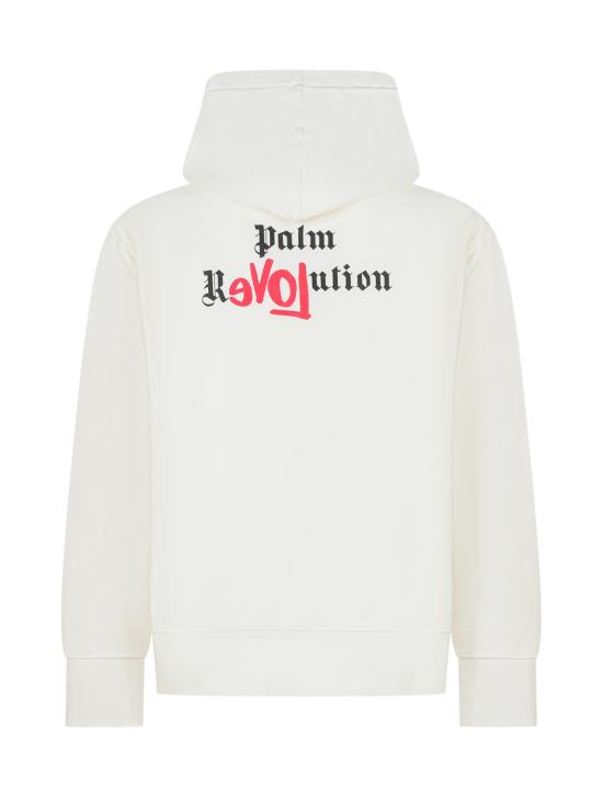 25FW [키즈] 팜앤젤스 니트/스웻셔츠 PBBB012F25FLE004 0325 OFF WHITE - PALM ANGELS