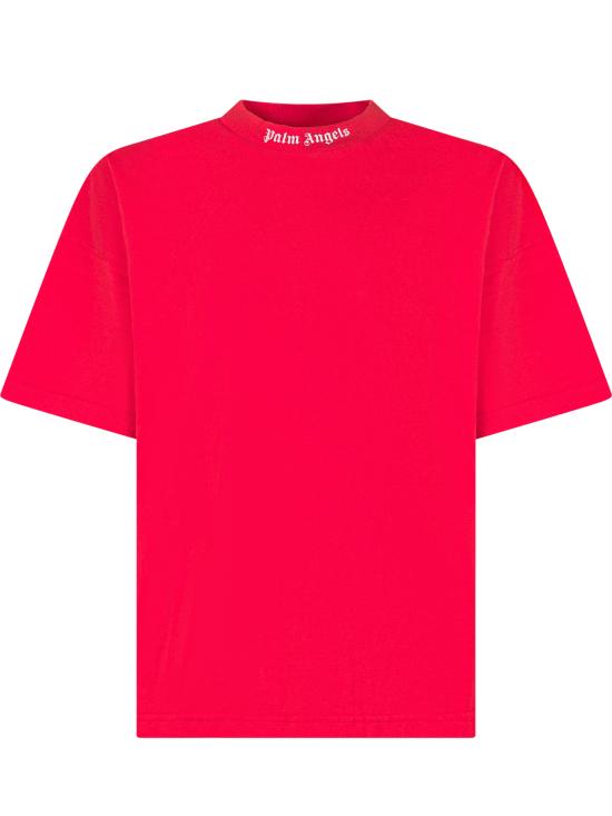 25FW [키즈] 팜앤젤스 티셔츠 PBAA002C99JER002 2503 RED OFFWHI