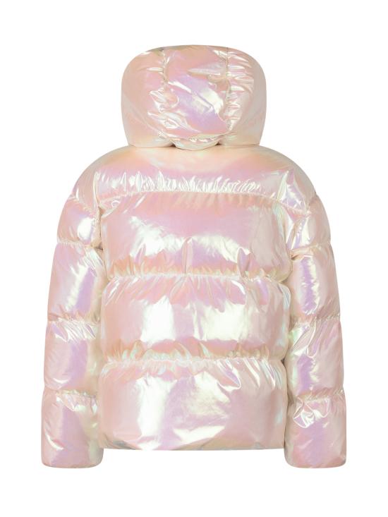 25FW [키즈] 팜앤젤스 패딩 PGEJ005F25FAB001 8103 PEARL ROSE - PALM ANGELS