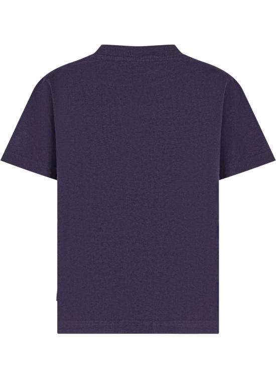 25FW [키즈] 팜앤젤스 티셔츠 PGAA002F25JER008 4630 NAVY BLUE - PALM ANGELS