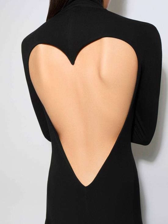 25FW 알라이아 롱 원피스 AA9R2789J070B 995 NOIR ALAIA - ALAIA